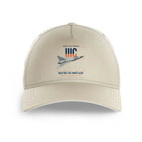 Thumbnail for Dassault Mirage IIIC design on beige printed hat
