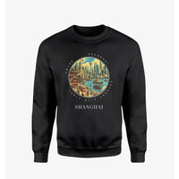 Thumbnail for SHANGHAI - Badge - Sweatshirt - Black