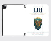 Thumbnail for Līhuʻe Airport (LIH) design on white ipad tablet case