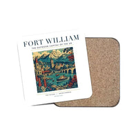 Thumbnail for FORT WILLIAM - Poster - Coaster - White