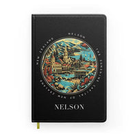 Thumbnail for NELSON - Badge - Notebook - Black