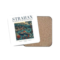 Thumbnail for STRAHAN - Poster - Coaster - White