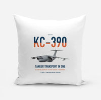 Thumbnail for Embraer KC-390 Millennium design on white pillow