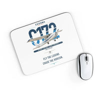 Thumbnail for Cessna 172 Skyhawk design on white rectangle mouse pad