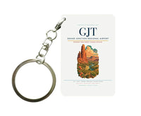 Thumbnail for Grand Junction Regional Airport (GJT) design on white key chain