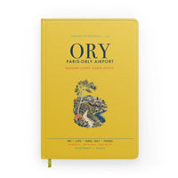 Thumbnail for Paris-Orly Airport (ORY) design on yellow notebook