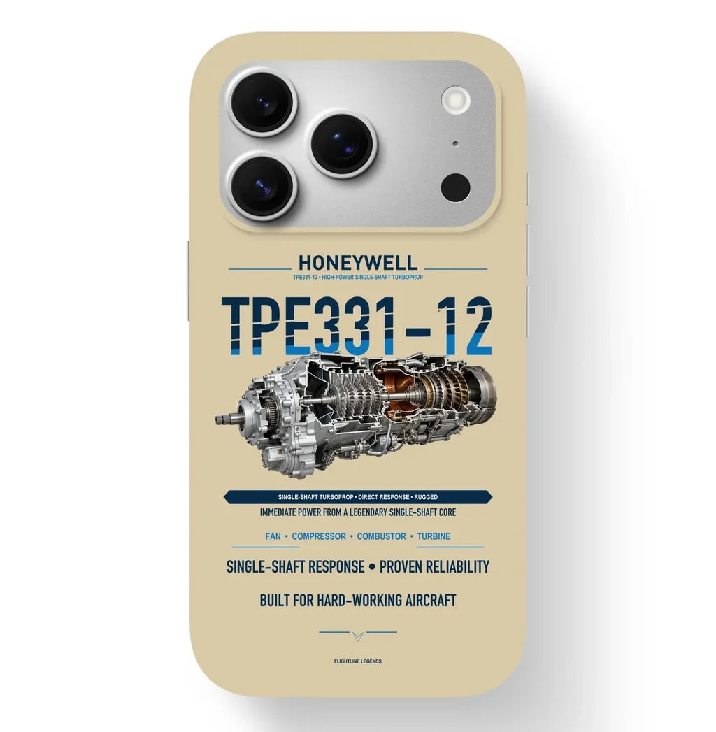 TPE331-12 Case design on beige iphone case