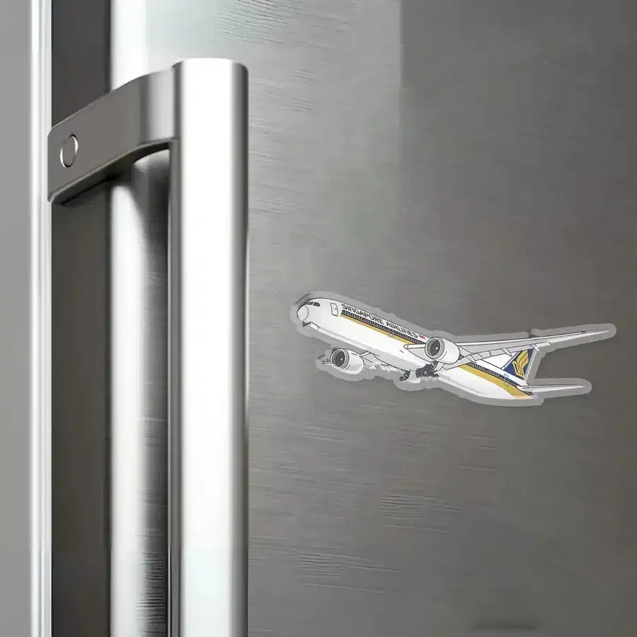 Singapore Airlines Boeing 787 Designed Airplanes Magnets - view 2
