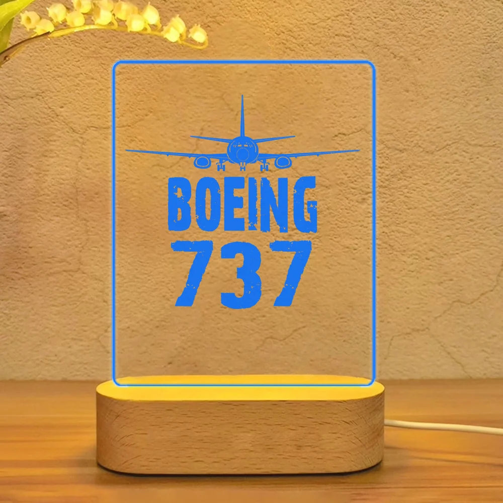 Customisable Boeing 737 Lamp - view 2