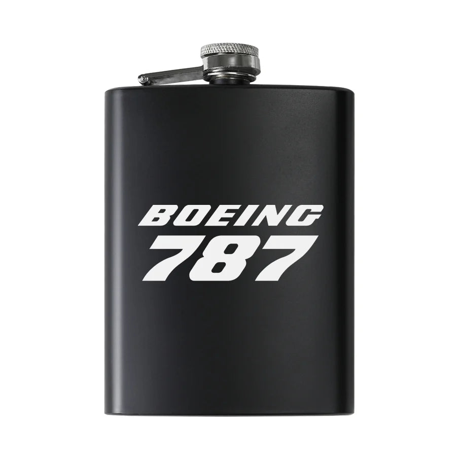 Customisable Boeing 787 Hip Flask - view 2