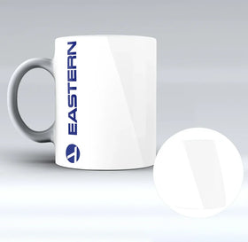 Eastern Air Lines Airlines Designed Ceramic White Mugs