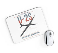 Thumbnail for U-2S Dragon Lady design on white rectangle mouse pad