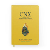 Thumbnail for Chiang Mai International Airport (CNX) design on yellow notebook
