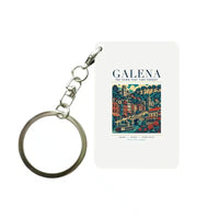 Thumbnail for GALENA - Poster - Key Chain - White