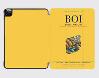 Thumbnail for Boise Airport (BOI) design on yellow ipad tablet case