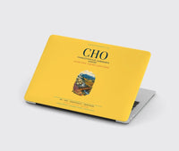 Thumbnail for Charlottesville–Albemarle Airport (CHO) design on yellow MacBook case