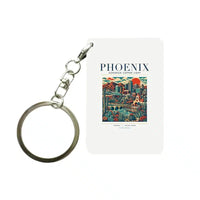 Thumbnail for PHOENIX - Poster - Key Chain - White