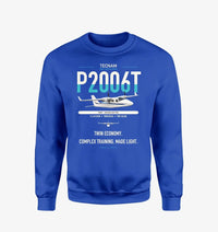 Thumbnail for Tecnam P2006T design on blue sweatshirt