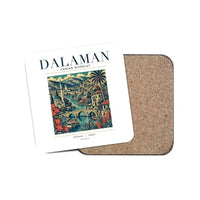Thumbnail for DALAMAN - Poster - Coaster - White