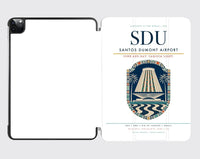 Thumbnail for Santos Dumont Airport (SDU) design on white ipad tablet case