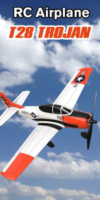 Thumbnail for T28 4CH RC Airplane RTF (Xpilot, 1-Key Aerobatic)  761-9 - view 13