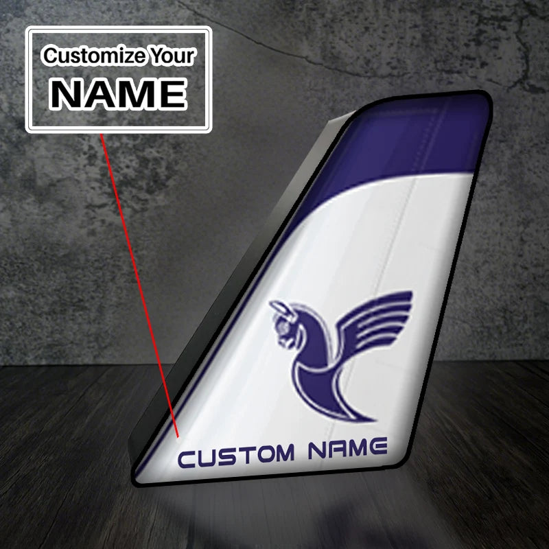 Customisable Iran Air 3D Lamp - view 2