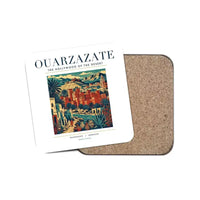 Thumbnail for OUARZAZATE - Poster - Coaster - White