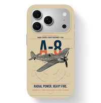 Thumbnail for Focke-Wulf Fw 190A-8 design on beige magsafe iphone case, for iPhone 17 Pro