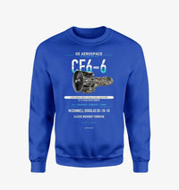 Thumbnail for CF6-6 design on blue sweatshirt