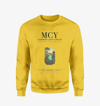 Thumbnail for Sunshine Coast Airport (MCY) design on yellow sweatshirt