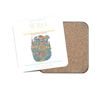 Thumbnail for Wrocaw Nicolaus Copernicus Airport WRO Coaster 1-Piece - White