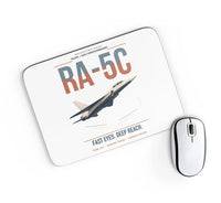 Thumbnail for RA-5C Vigilante design on white rectangle mouse pad