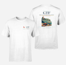 Double-Side Printing — Great Falls International Airport (GTF) Double-Side T-Shirt