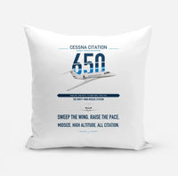 Thumbnail for Cessna Citation 650 - Citation III design on white pillow