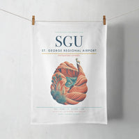 Thumbnail for St. George Regional Airport (SGU) design on white towel