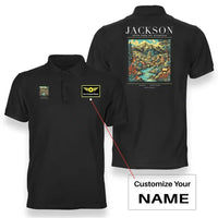 Thumbnail for JACKSON - Poster - Double-Side Polo - Black + Name
