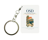 Thumbnail for Are Ostersund Airport (OSD) design on white key chain