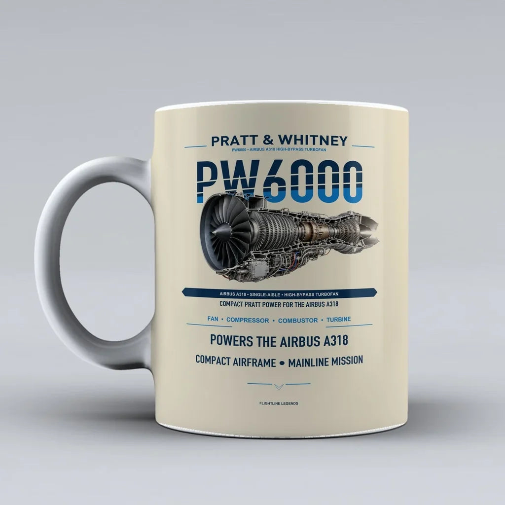 Mug design on beige pw6000
