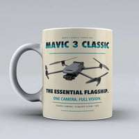 Thumbnail for Mavic 3 Classic Mug design on beige dji