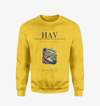 Thumbnail for Havana José Martí International Airport (HAV) design on yellow sweatshirt