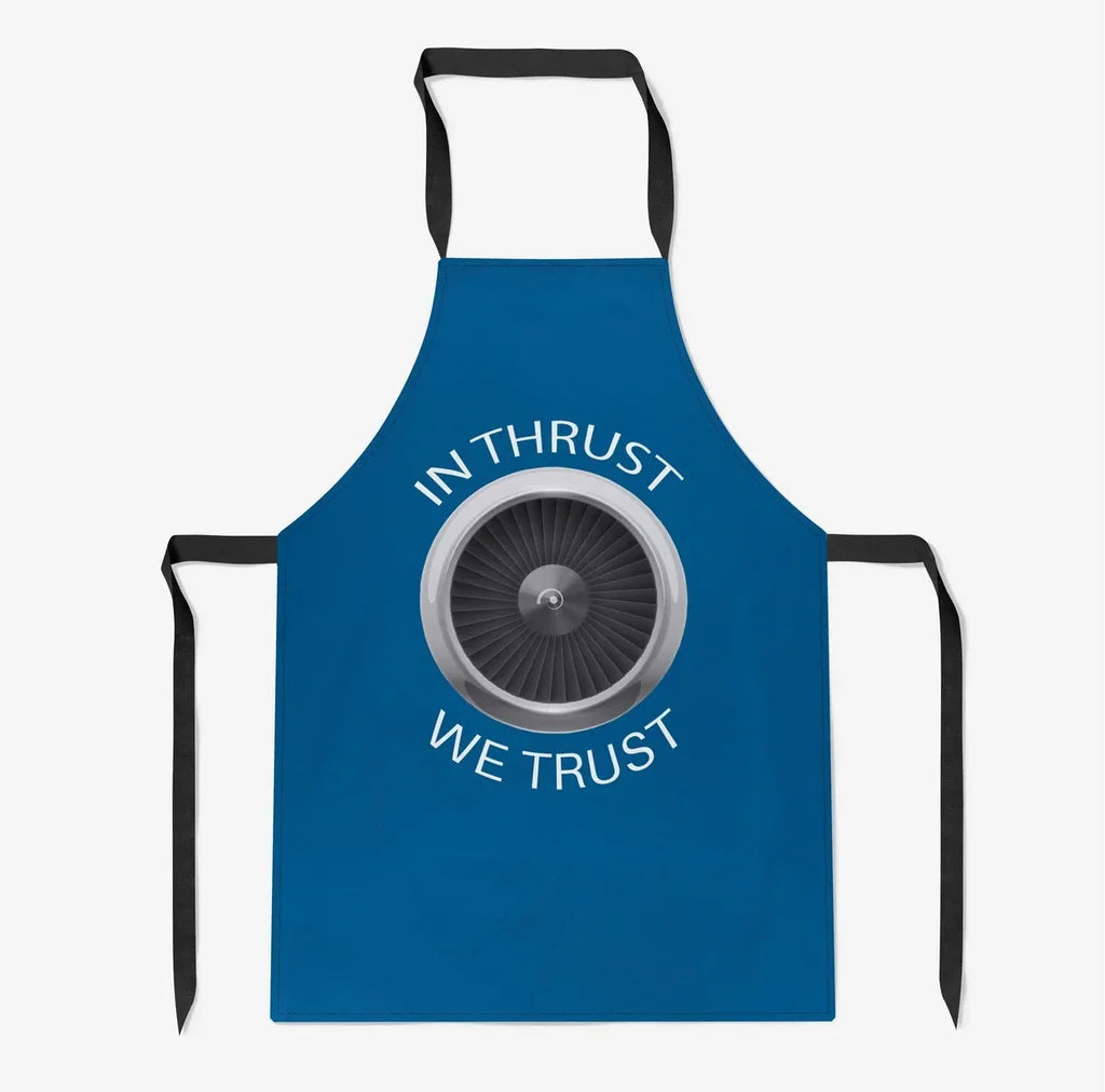 Thrust We Trust Apron - view 2