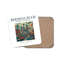 Thumbnail for BIRMINGHAM - Poster - Coaster - White