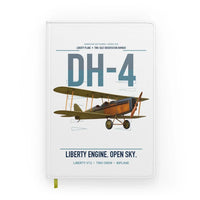 Thumbnail for Airco DH-4 Liberty Plane design on white notebook