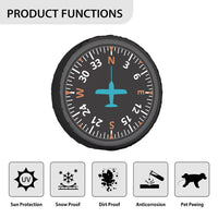 Thumbnail for Airplane Instruments Tire Cover - view 2