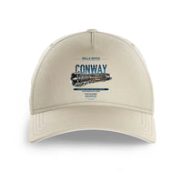 Thumbnail for CONWAY design on beige printed hat