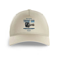Thumbnail for TRENT 500 design on beige printed hat