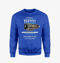 Thumbnail for TFE731 design on blue sweatshirt