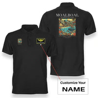 Thumbnail for MOALBOAL - Poster - Double-Side Polo - Black + Name