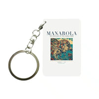 Thumbnail for MANAROLA - Poster - Key Chain - White