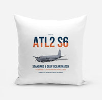 Thumbnail for Atlantique 2 Standard 6 design on white pillow